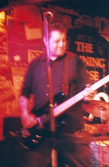 Arthur plays a mean bass. [Photo (c) Julie]