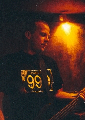 Rich, in rehearsal at Magnet Studios