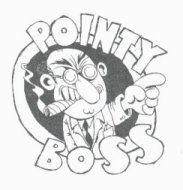 The self same stunning and distinctive Pointy Boss logo